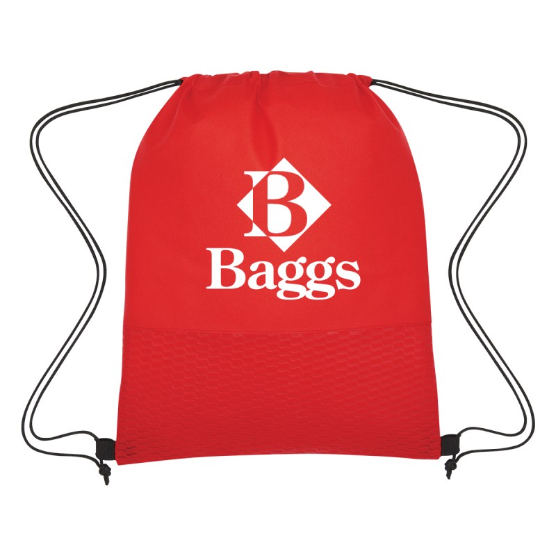 Wave Design Non-woven Drawstring Bag 1 Wave Design Non-woven Drawstring Bag 1