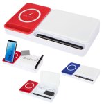 Desk Organizer With Wireless Charger & Dry Erase Board 1 Desk Organizer With Wireless Charger & Dry Erase Board 1
