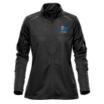Stormtech Greenwich Women's Lightweight Softshell - KS3W Black SIDE Stormtech Greenwich Women's Lightweight Softshell - KS3W Black SIDE