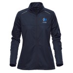 Stormtech Greenwich Women's Lightweight Softshell - KS3W Navy SIDE Stormtech Greenwich Women's Lightweight Softshell - KS3W Navy SIDE