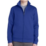 Sport-tek® Youth Sport-wick® Fleece Full-zip Jacket - YST241 trueroyal Sport-tek® Youth Sport-wick® Fleece Full-zip Jacket - YST241 trueroyal