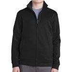 Sport-tek® Youth Sport-wick® Fleece Full-zip Jacket - YST241 black Sport-tek® Youth Sport-wick® Fleece Full-zip Jacket - YST241 black