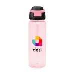 32 Oz. Pop Sip Rpet Bottle - 50401 TRNORNORN Colorbrite 32 Oz. Pop Sip Rpet Bottle - 50401 TRNORNORN Colorbrite
