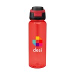 32 Oz. Pop Sip Rpet Bottle - 50401 TRNPNKPNK Colorbrite 32 Oz. Pop Sip Rpet Bottle - 50401 TRNPNKPNK Colorbrite