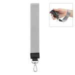 Anywhere Wrist Strap With Carabiner Attachment - 20132 GRA Blank Anywhere Wrist Strap With Carabiner Attachment - 20132 GRA Blank