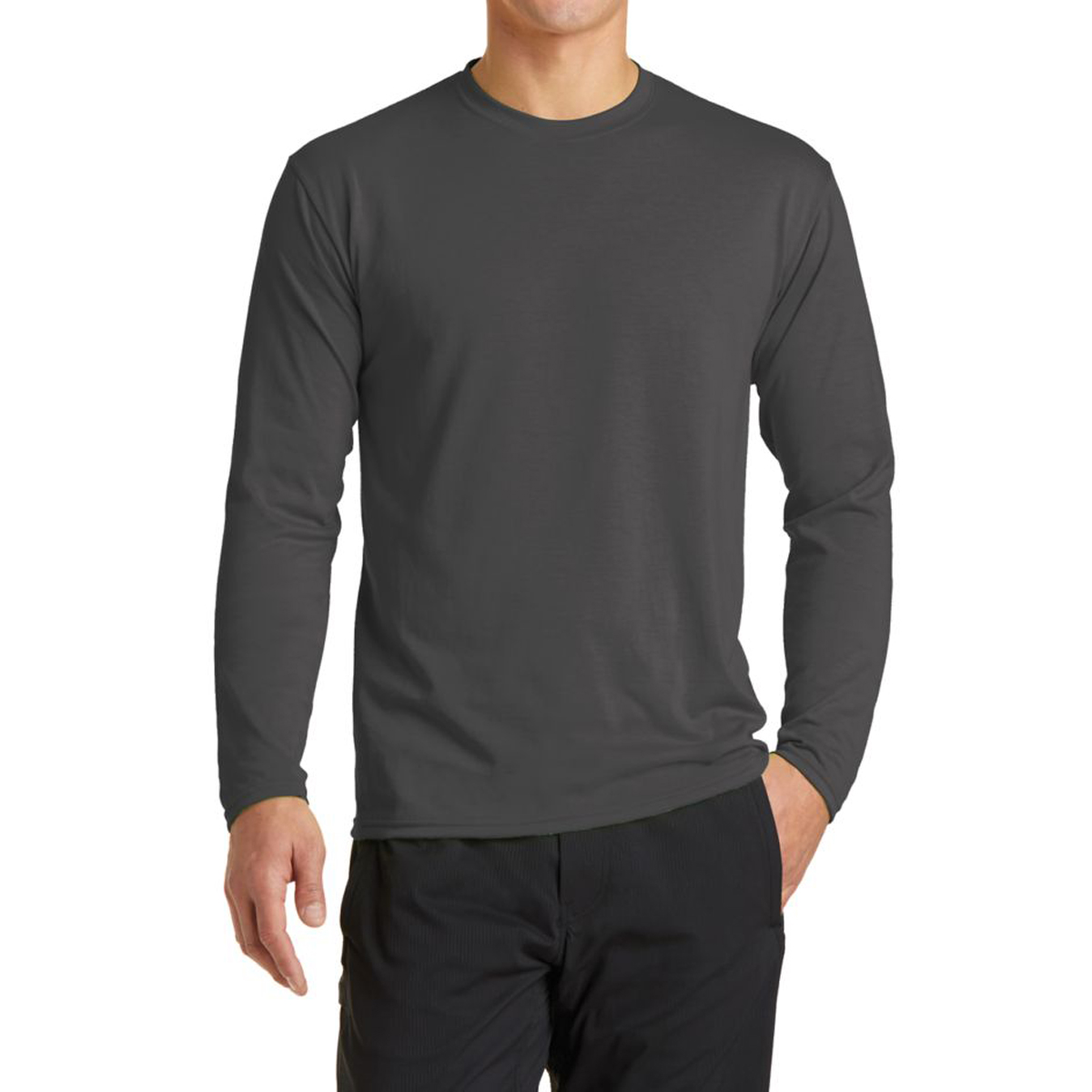 Port & Company® Long Sleeve Performance Blend Tee 1