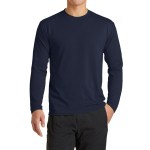 Port & Company® Long Sleeve Performance Blend Tee - PC381LS deepnavy Port & Company® Long Sleeve Performance Blend Tee - PC381LS deepnavy