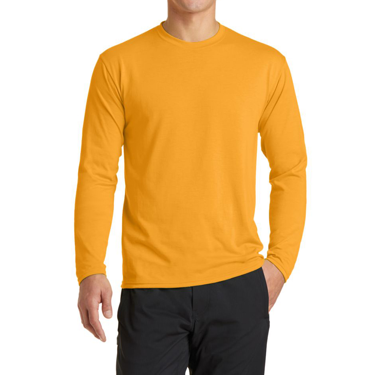Port & Company® Long Sleeve Performance Blend Tee 1