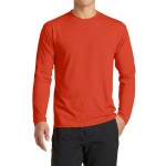 Port & Company® Long Sleeve Performance Blend Tee - PC381LS orange Port & Company® Long Sleeve Performance Blend Tee - PC381LS orange