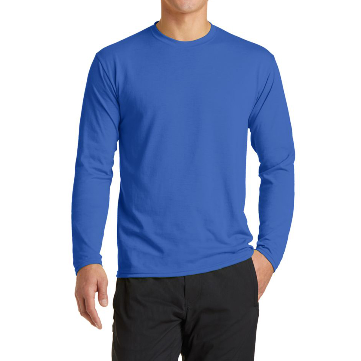 Port & Company® Long Sleeve Performance Blend Tee 1