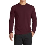 Port & Company® Long Sleeve Performance Blend Tee - PC381LS athleticmaroon Port & Company® Long Sleeve Performance Blend Tee - PC381LS athleticmaroon