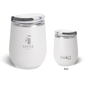 12 Oz. Swig Life™ Golf Ball Stainless Steel Stemless Wine Tumbler 1 12 Oz. Swig Life™ Golf Ball Stainless Steel Stemless Wine Tumbler 1