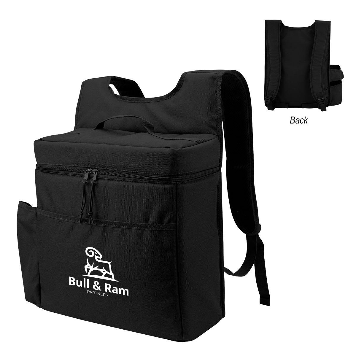 Corey 30 Can Cooler Backpack With Tumbler Pocket 1