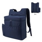 Corey 30 Can Cooler Backpack With Tumbler Pocket - 35190 NAV Blank Corey 30 Can Cooler Backpack With Tumbler Pocket - 35190 NAV Blank