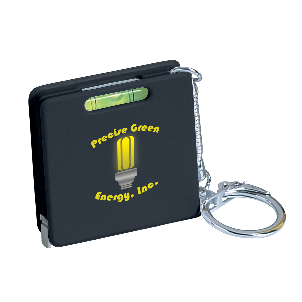 Square Level Tape Measure Key Tag 1
