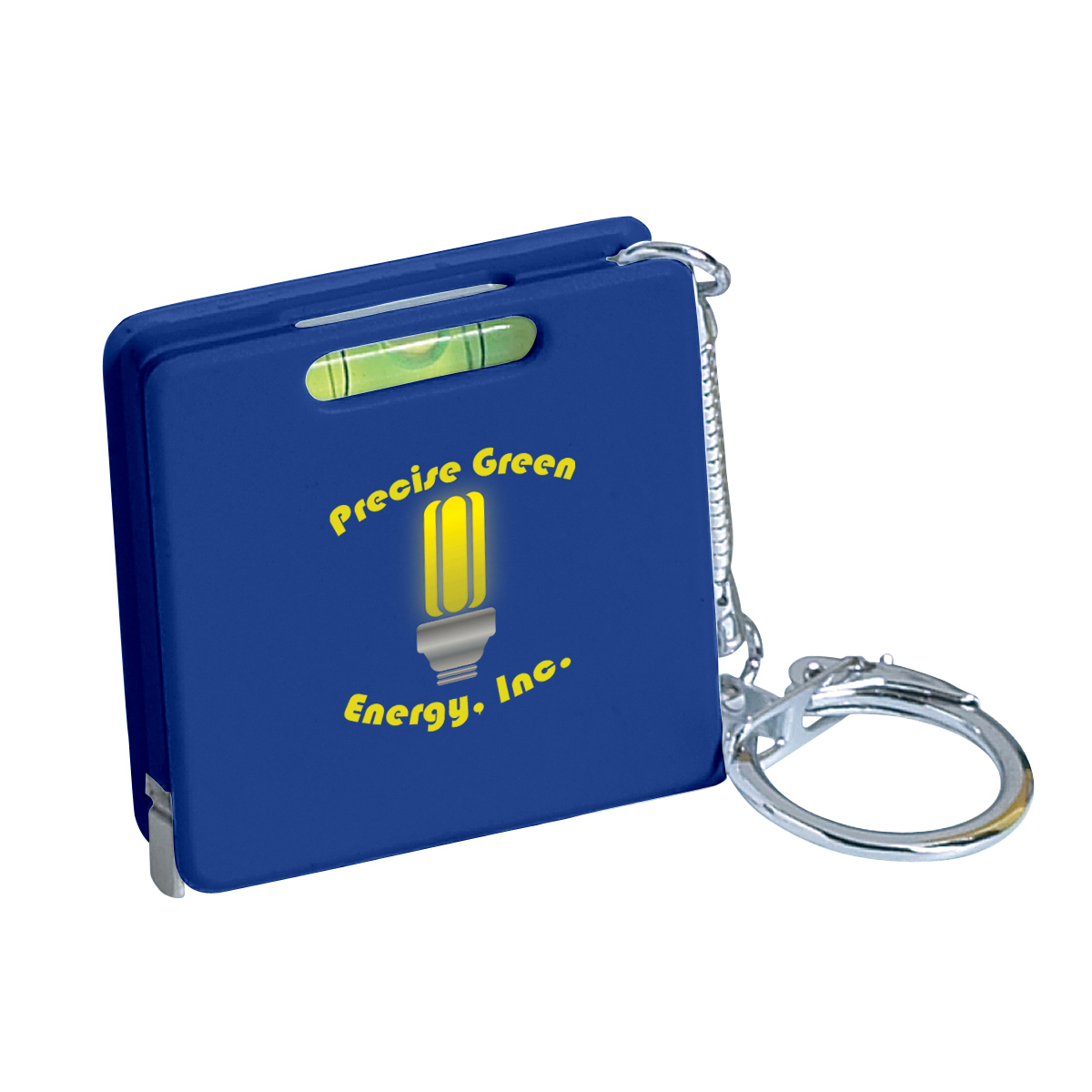 Square Level Tape Measure Key Tag 1