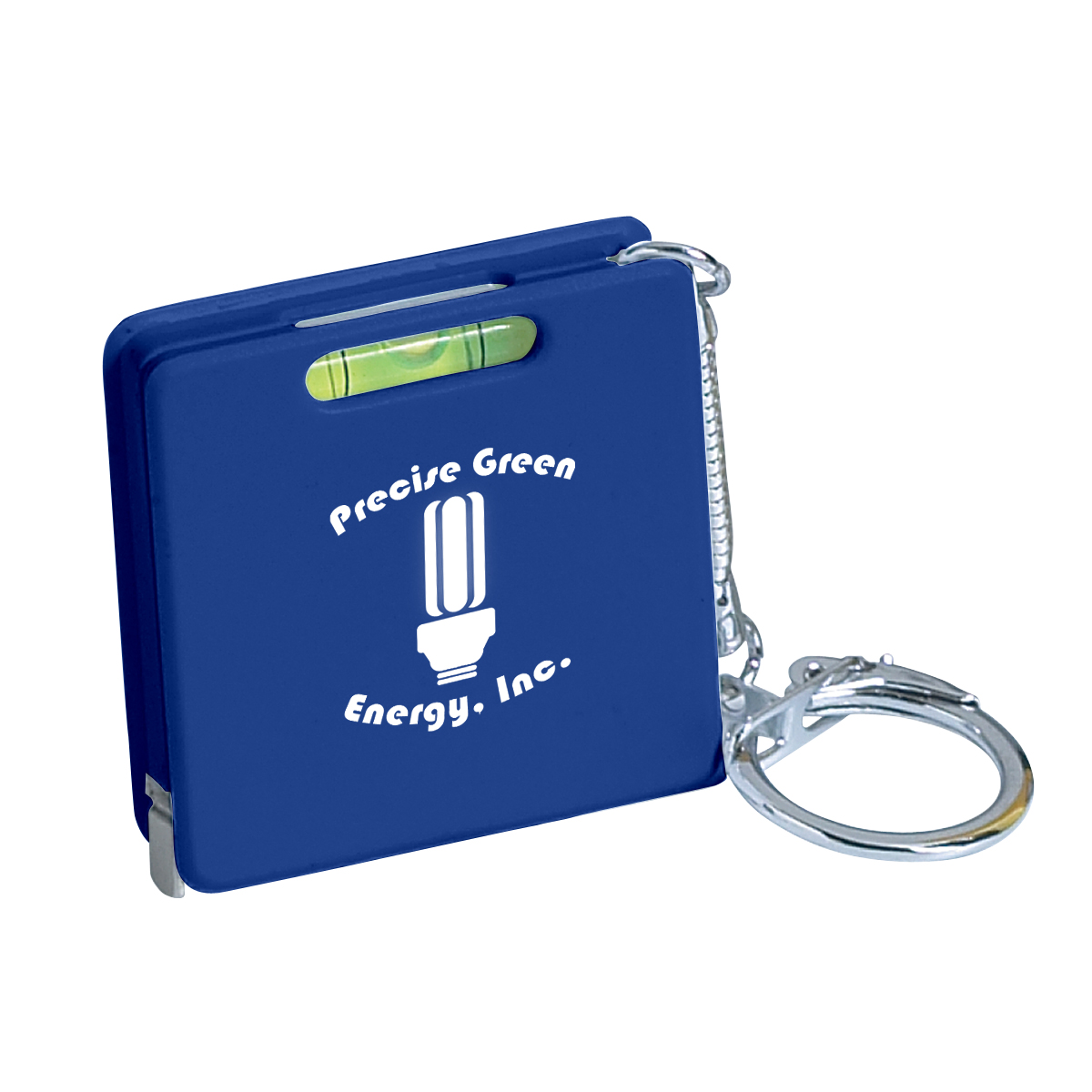 Square Level Tape Measure Key Tag 1