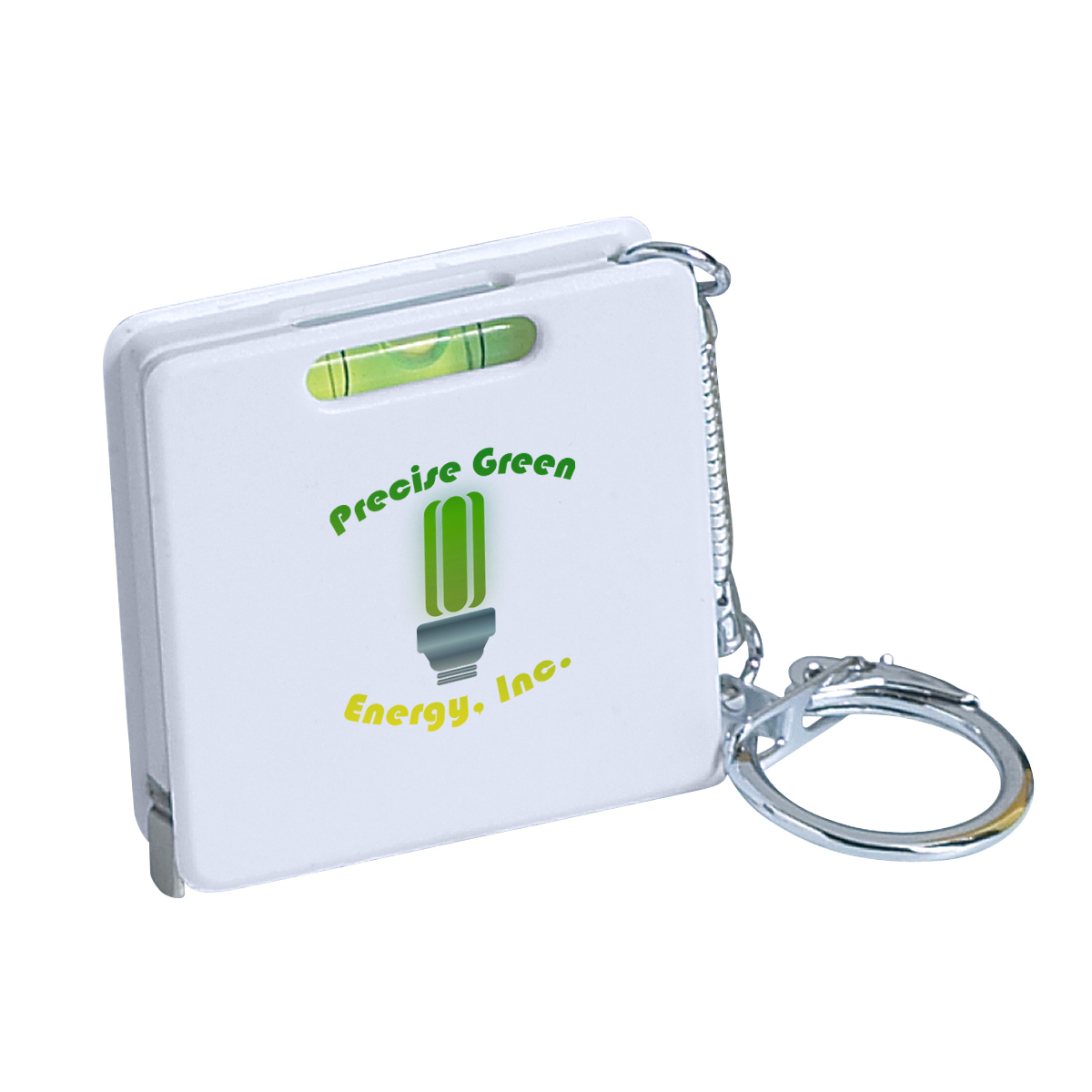 Square Level Tape Measure Key Tag 1