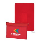 Fleece Travel Blanket - 7012 RED Colorbrite Fleece Travel Blanket - 7012 RED Colorbrite