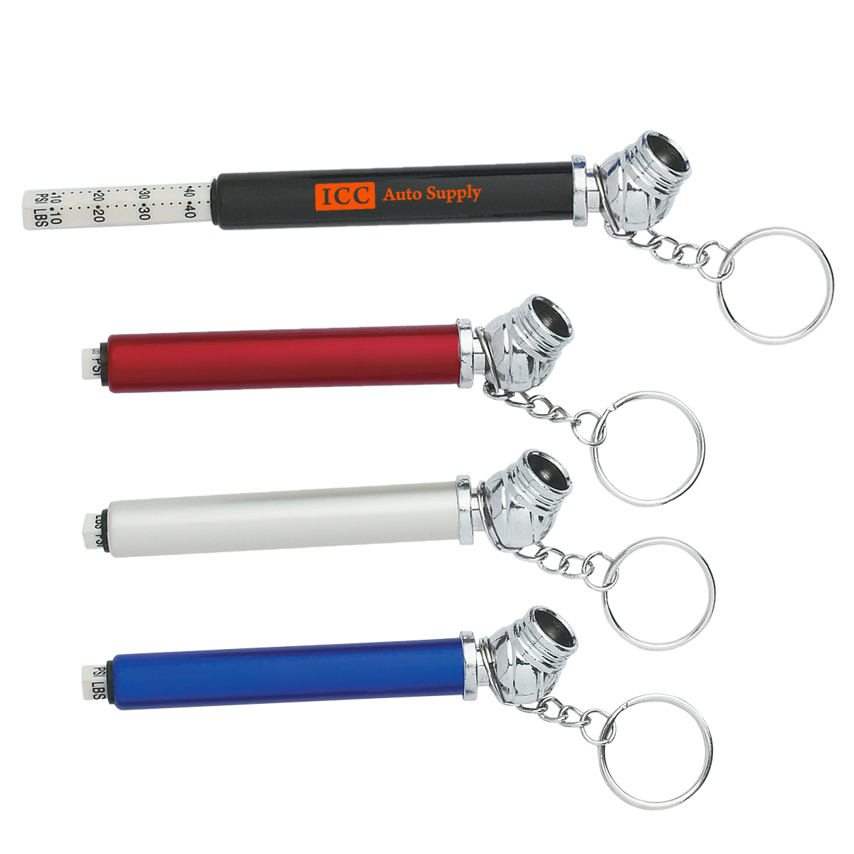 Mini Tire Gauge Key Chain 1