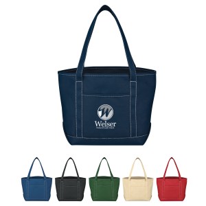 Medium Cotton Canvas Yacht Tote Bag 1 Medium Cotton Canvas Yacht Tote Bag 1