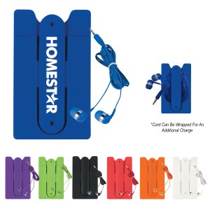 Phone Wallet With Earbuds 1 Phone Wallet With Earbuds 1