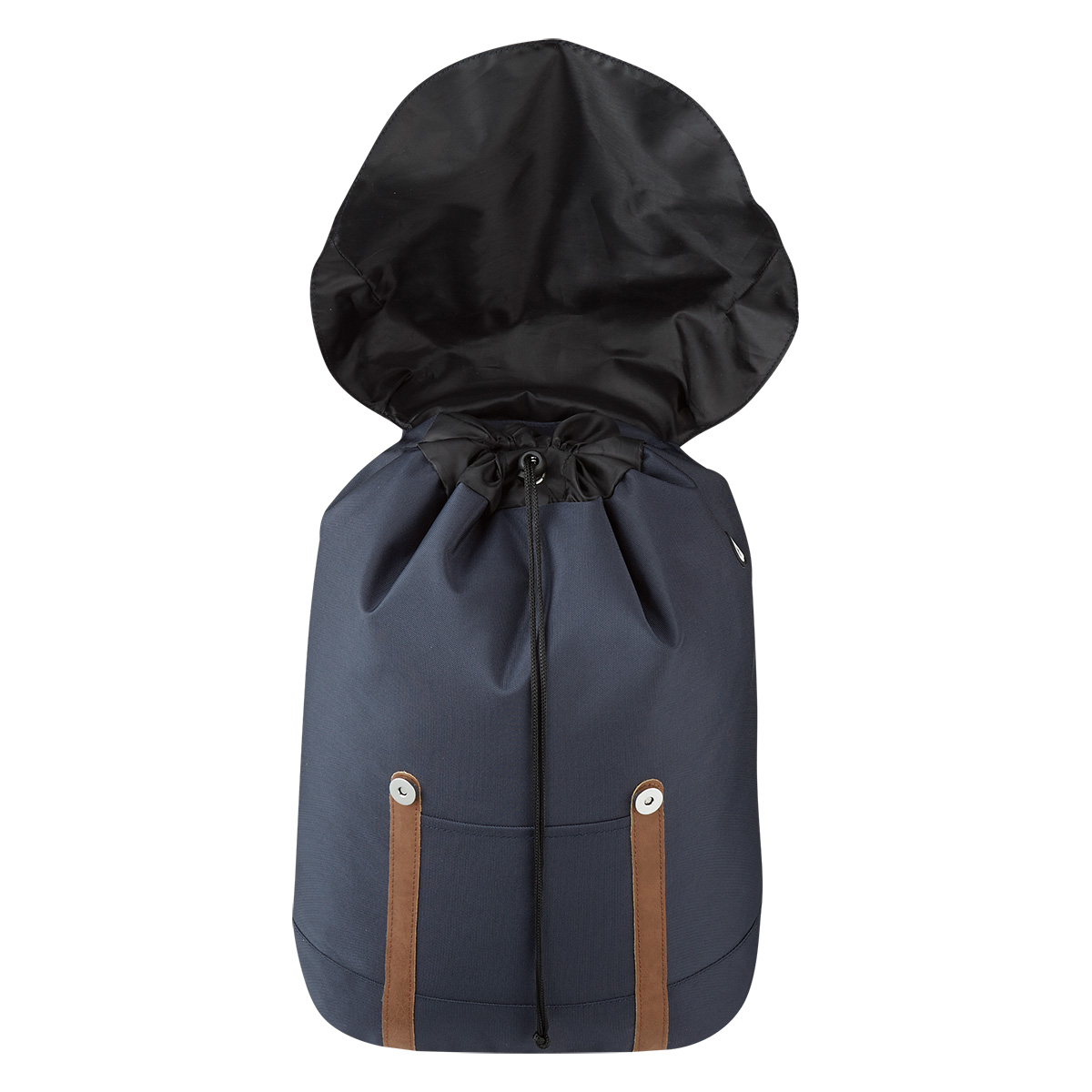 Flap Drawstring Backpack 1
