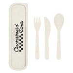 Wheat Utensil Set - 2417 ORN Blank Wheat Utensil Set - 2417 ORN Blank