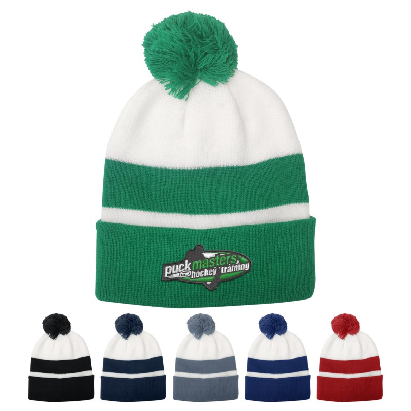 Campus Pom Beanie 1 Campus Pom Beanie 1