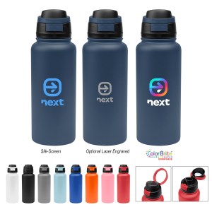 32 Oz. Pop Sip Recycled Stainless Steel Bottle 1 32 Oz. Pop Sip Recycled Stainless Steel Bottle 1