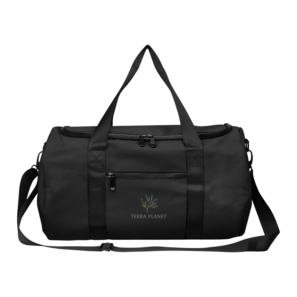 Hudson Recycled Leatherette Duffel Bag 1