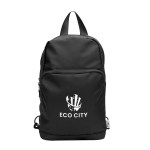 Caleb Rpet Convertible Backpack And Sling Bag - 35134 BLK Silkscreen Caleb Rpet Convertible Backpack And Sling Bag - 35134 BLK Silkscreen