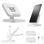 15w Rabs Charging Phone Stand - 25186 WHT Silkscreen 15w Rabs Charging Phone Stand - 25186 WHT Silkscreen