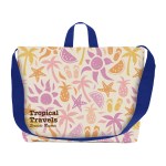 Sublime Series Rpet Conference Tote Bag - 30173 WHTBLU Sublimation Sublime Series Rpet Conference Tote Bag - 30173 WHTBLU Sublimation