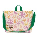 Sublime Series Rpet Conference Tote Bag - 30173 WHTGRN Sublimation Sublime Series Rpet Conference Tote Bag - 30173 WHTGRN Sublimation