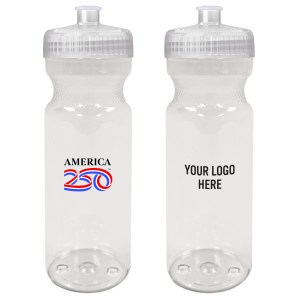 America250™ 28 Oz. Poly-clear™ Fitness Bottle 1 America250™ 28 Oz. Poly-clear™ Fitness Bottle 1
