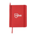 Billie Recycled Jotter With Pen - 65058 FSCRED Silkscreen Billie Recycled Jotter With Pen - 65058 FSCRED Silkscreen