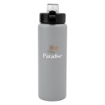 30 Oz. Nolan Recycled Single Wall Stainless Steel Bottle - 50324 GRA Colorbrite 30 Oz. Nolan Recycled Single Wall Stainless Steel Bottle - 50324 GRA Colorbrite