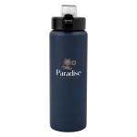30 Oz. Nolan Recycled Single Wall Stainless Steel Bottle - 50324 NAV Colorbrite 30 Oz. Nolan Recycled Single Wall Stainless Steel Bottle - 50324 NAV Colorbrite