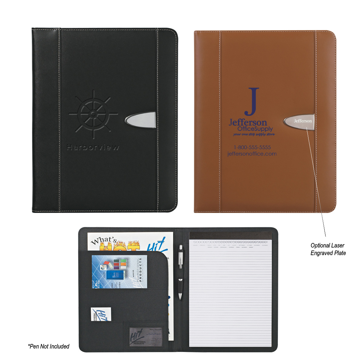 Eclipse Bonded Leather Portfolio 1