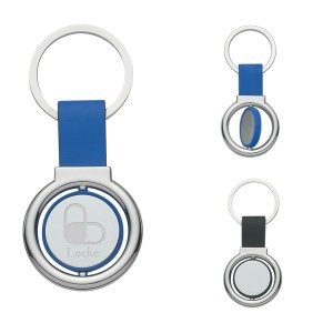 Circular Metal Spinner Key Tag 1 Circular Metal Spinner Key Tag 1