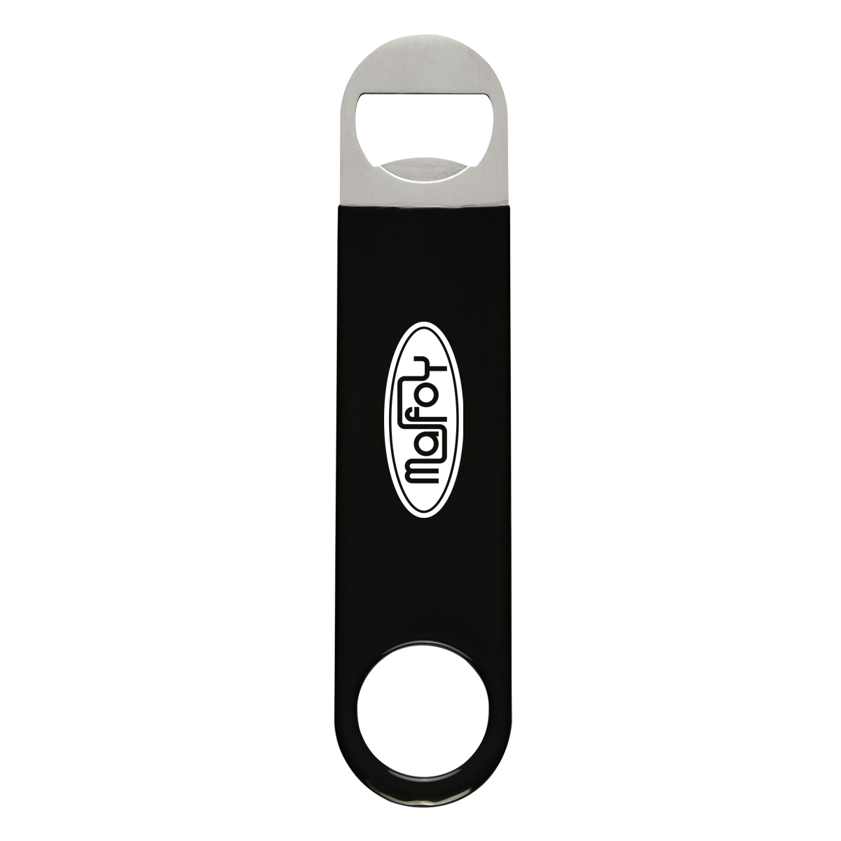 Large Vinyl Coated Stainless Steel Bottle Opener 1