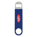 Large Vinyl Coated Stainless Steel Bottle Opener - 2024 BLU Digibrite Large Vinyl Coated Stainless Steel Bottle Opener - 2024 BLU Digibrite