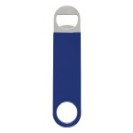 Large Vinyl Coated Stainless Steel Bottle Opener - 2024 BLU Large Vinyl Coated Stainless Steel Bottle Opener - 2024 BLU