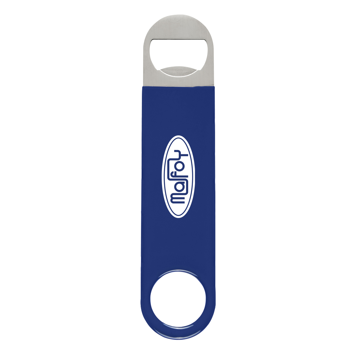 Large Vinyl Coated Stainless Steel Bottle Opener 1