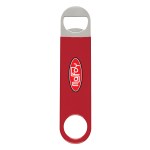 Large Vinyl Coated Stainless Steel Bottle Opener - 2024 RED Digibrite Large Vinyl Coated Stainless Steel Bottle Opener - 2024 RED Digibrite