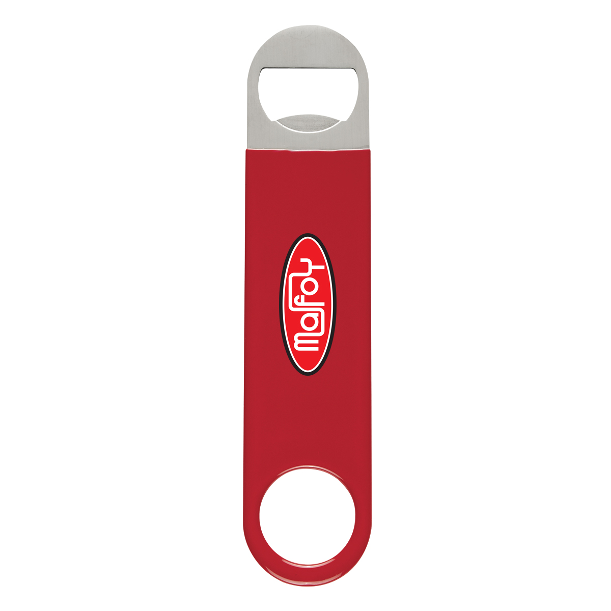 Large Vinyl Coated Stainless Steel Bottle Opener 1