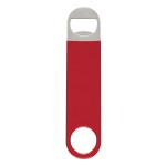 Large Vinyl Coated Stainless Steel Bottle Opener - 2024 RED Large Vinyl Coated Stainless Steel Bottle Opener - 2024 RED