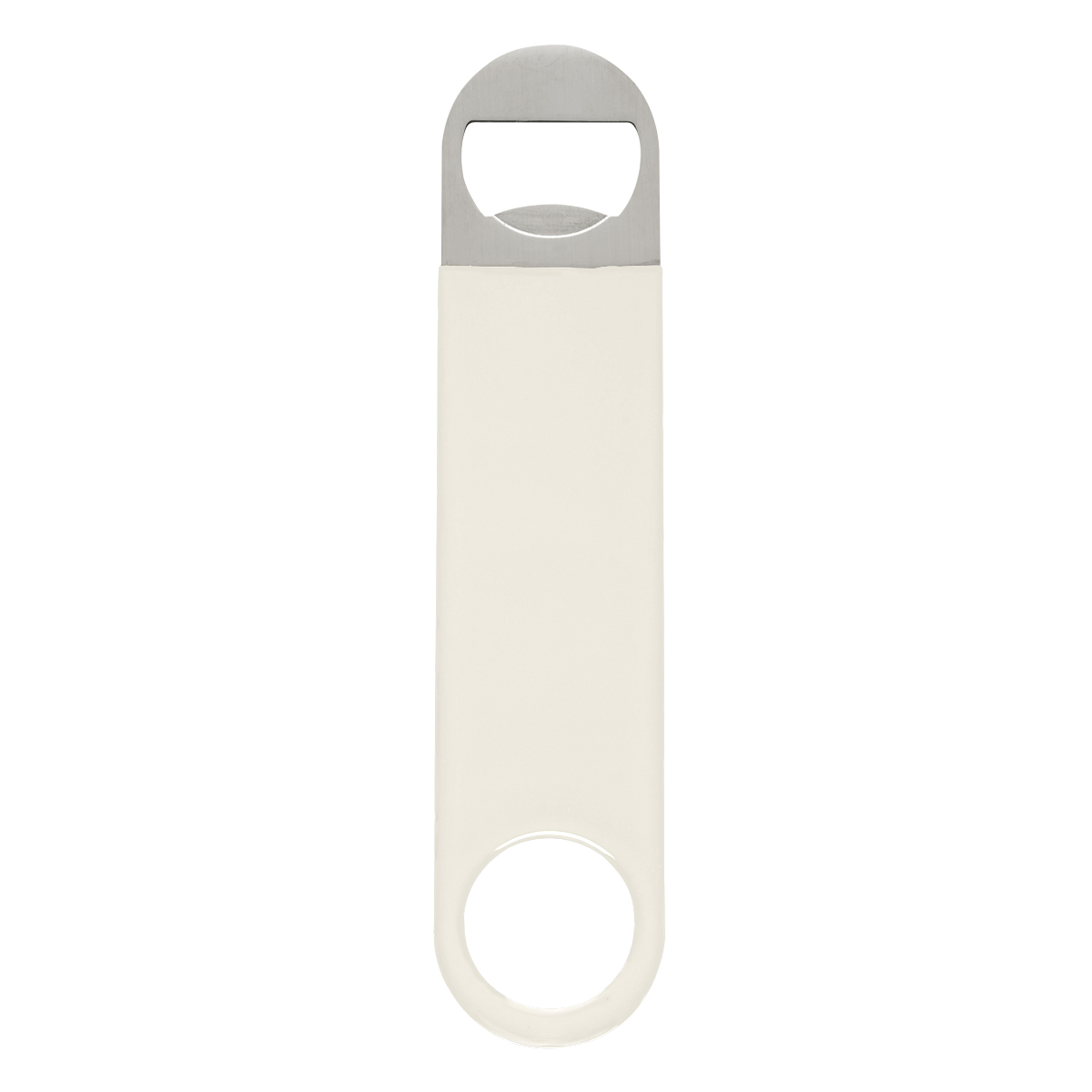Large Vinyl Coated Stainless Steel Bottle Opener 1
