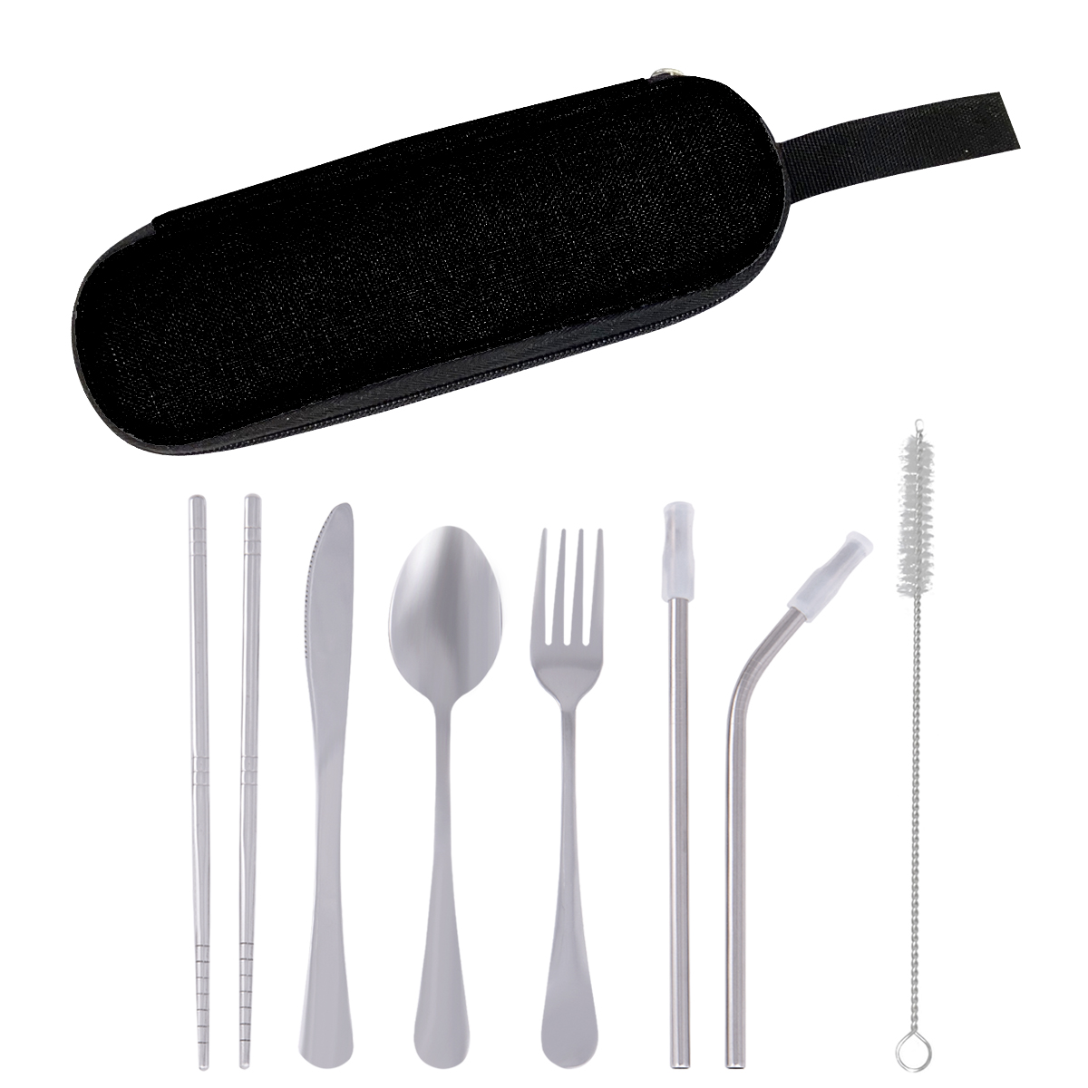 Stainless Steel Cutlery Set In Pouch 1